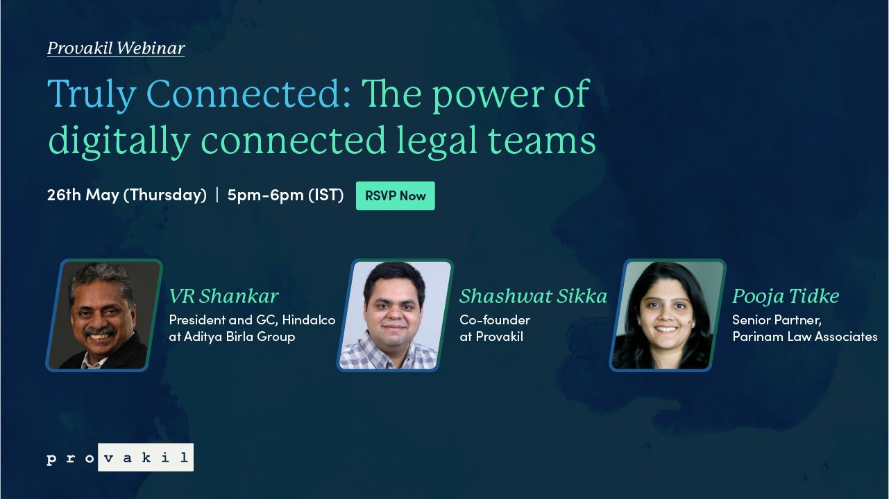 [Webinar Highlights] Truly Connected: The power of a digitally connected legal teams