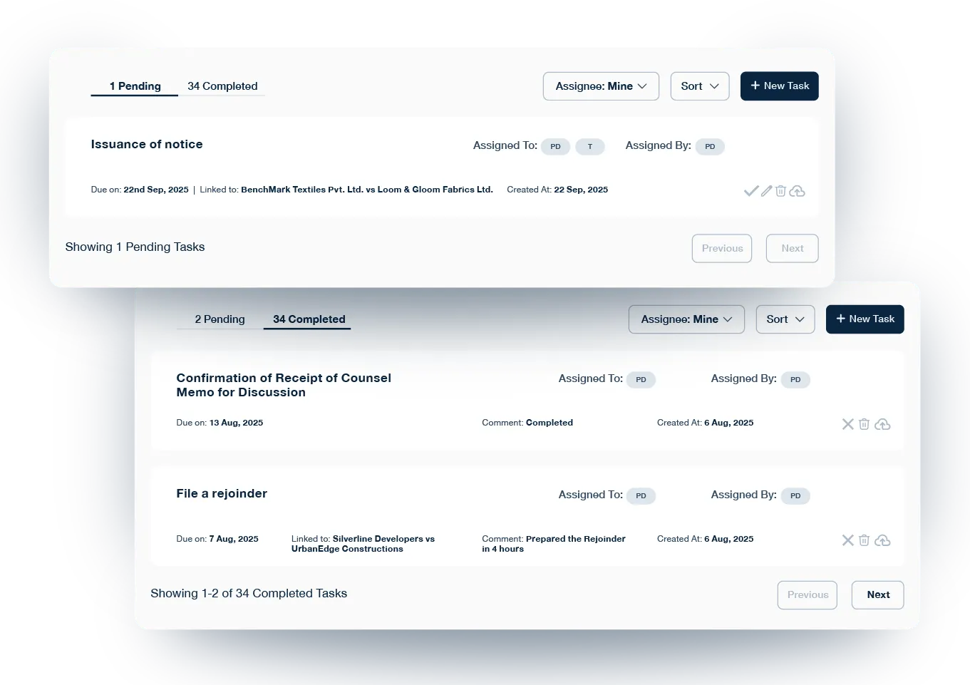 Assign and keep track of tasks for efficient project management with Provakil